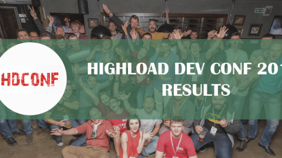 High Load Dev Conference 2015: Results