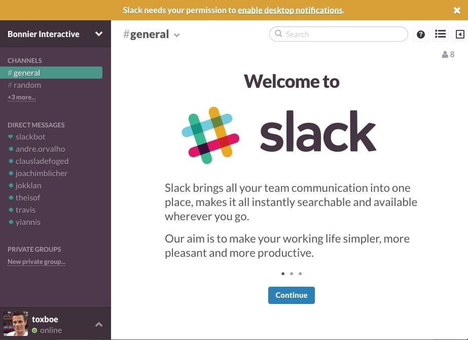 slack