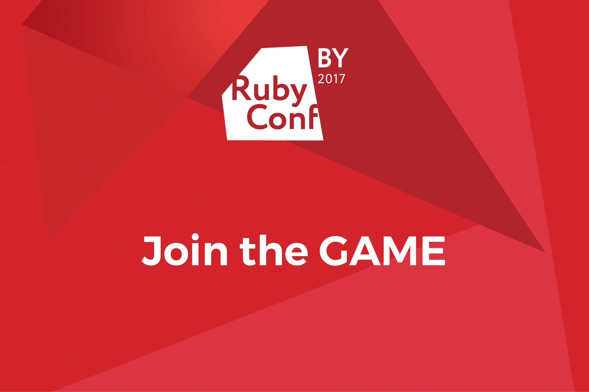 Ruby Conf BY 2017: Join the Game to Win Some Prizes