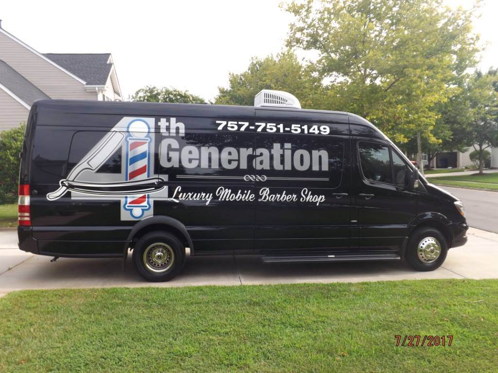 Mobile barbershop in Virginia Beach